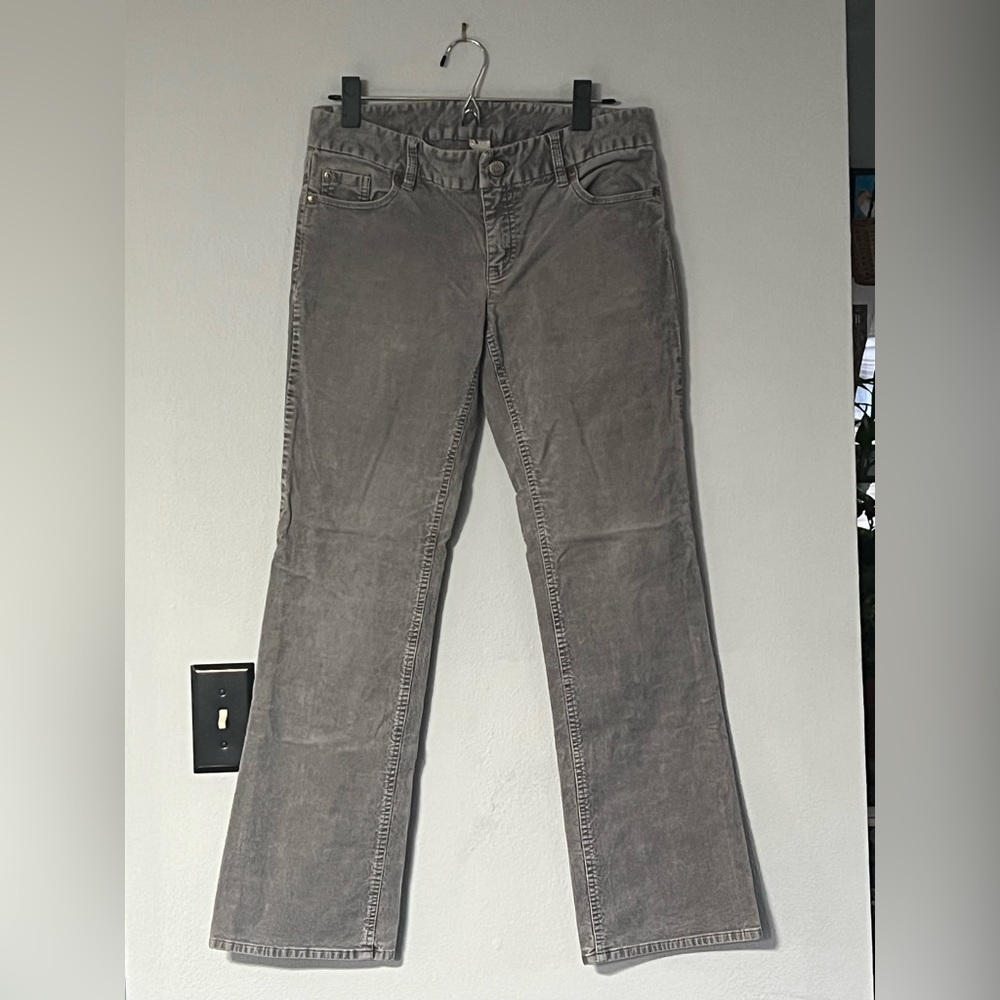J.Crew corduroys in cloud gray